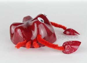 Животные из пластиковых бутылок