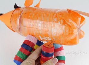 Животные из пластиковых бутылок