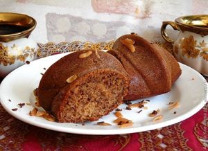 Клубничный кекс