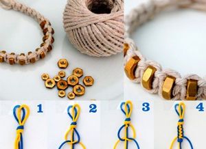 Украшения из подручных материалов, мастер-классы.