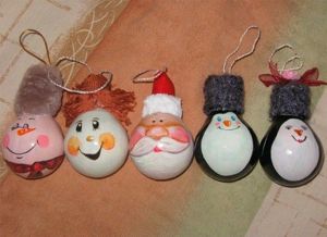 Елочные игрушки своими руками