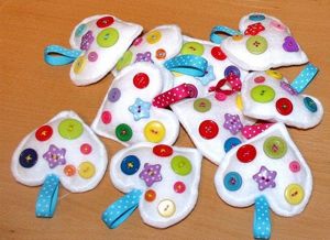 Елочные игрушки своими руками