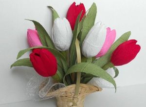 Корзины из конфет