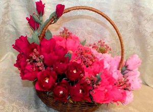 Корзины из конфет