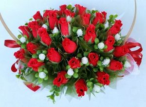 Корзины из конфет