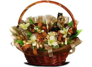 Корзины из конфет