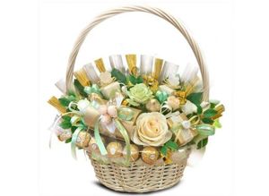 Корзины из конфет