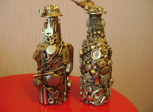 Декор бутылок