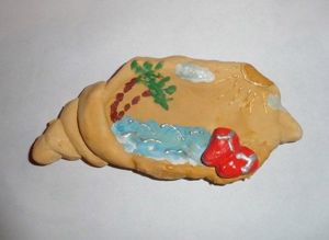 Детские поделки из соленого теста