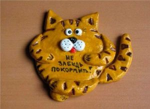 Детские поделки из соленого теста