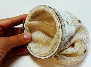 Поделки из мешковины