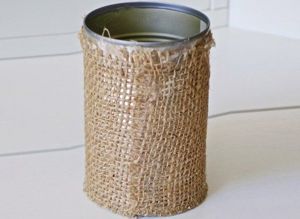 Поделки из мешковины