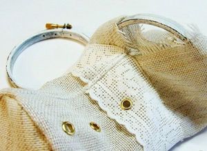 Поделки из мешковины