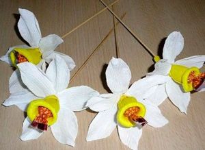 Поделки из гофорированной бумаги