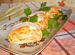 рулет из лаваша