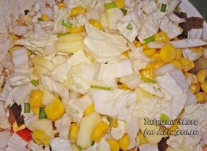 Салат из пекинской капусты