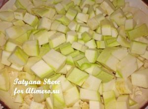 Фасоль с овощами