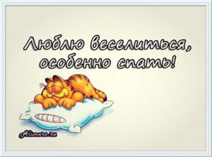 Забавные высказывания о сне