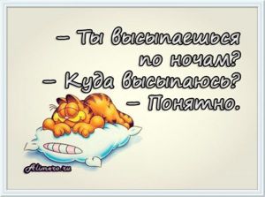 Забавные высказывания о сне