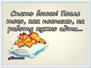 Забавные высказывания о сне