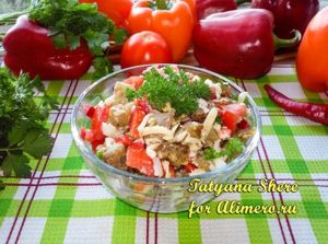 Салат из баклажанов