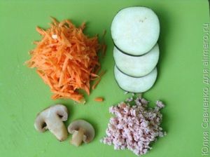 курица с баклажанами