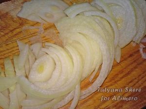 Салат Новогодние часы