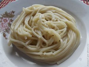 макароны с соусом бешамель