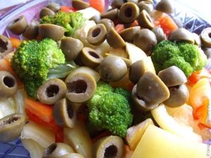 салат из брокколи