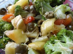 салат из брокколи