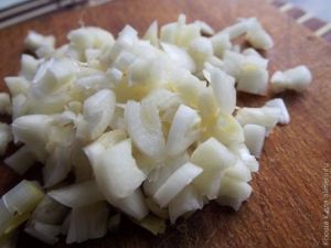 баклажаны с чесноком