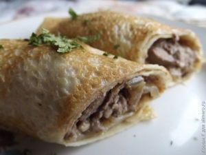 блинчики с печенью