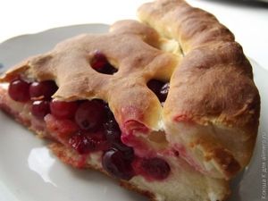 пирог с ягодами