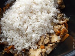 плов с курицей в мультиварке