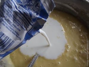 блинный торт со сгущенкой