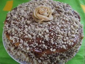 блинный торт со сгущенкой