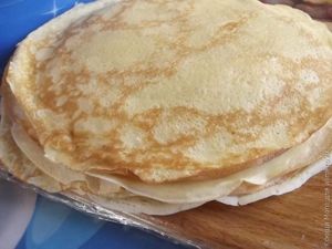 блинный торт со сгущенкой