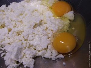 ленивые клубничные вареники