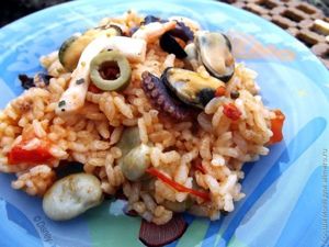 паэлья с морепродуктами рецепт
