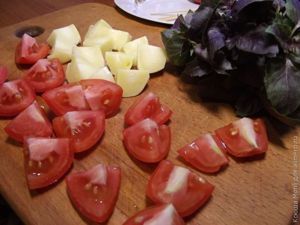 салат капрезе
