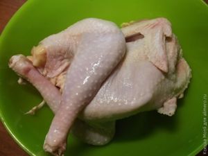 куриный суп с клецками