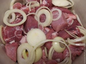 шашлык из свинины в кефире