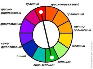 сочетание цветов