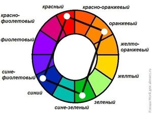 сочетание цветов