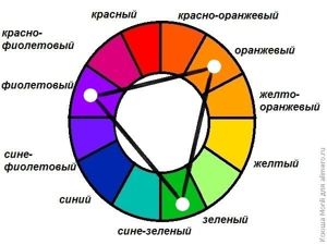 сочетание цветов