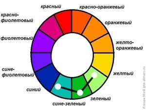 сочетание цветов