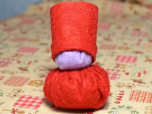 новогодние поделки из фетра