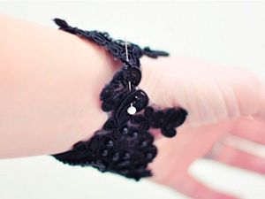 Украшения из кружева, мастер-классы.