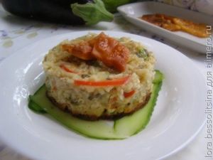 Омлет с овощами Омлет с овощами