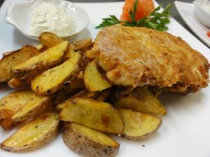 Курица в сырной корочке Курица в сырной корочке